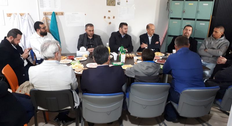 Le président de la CIMG en visite dans notre groupe scolaire